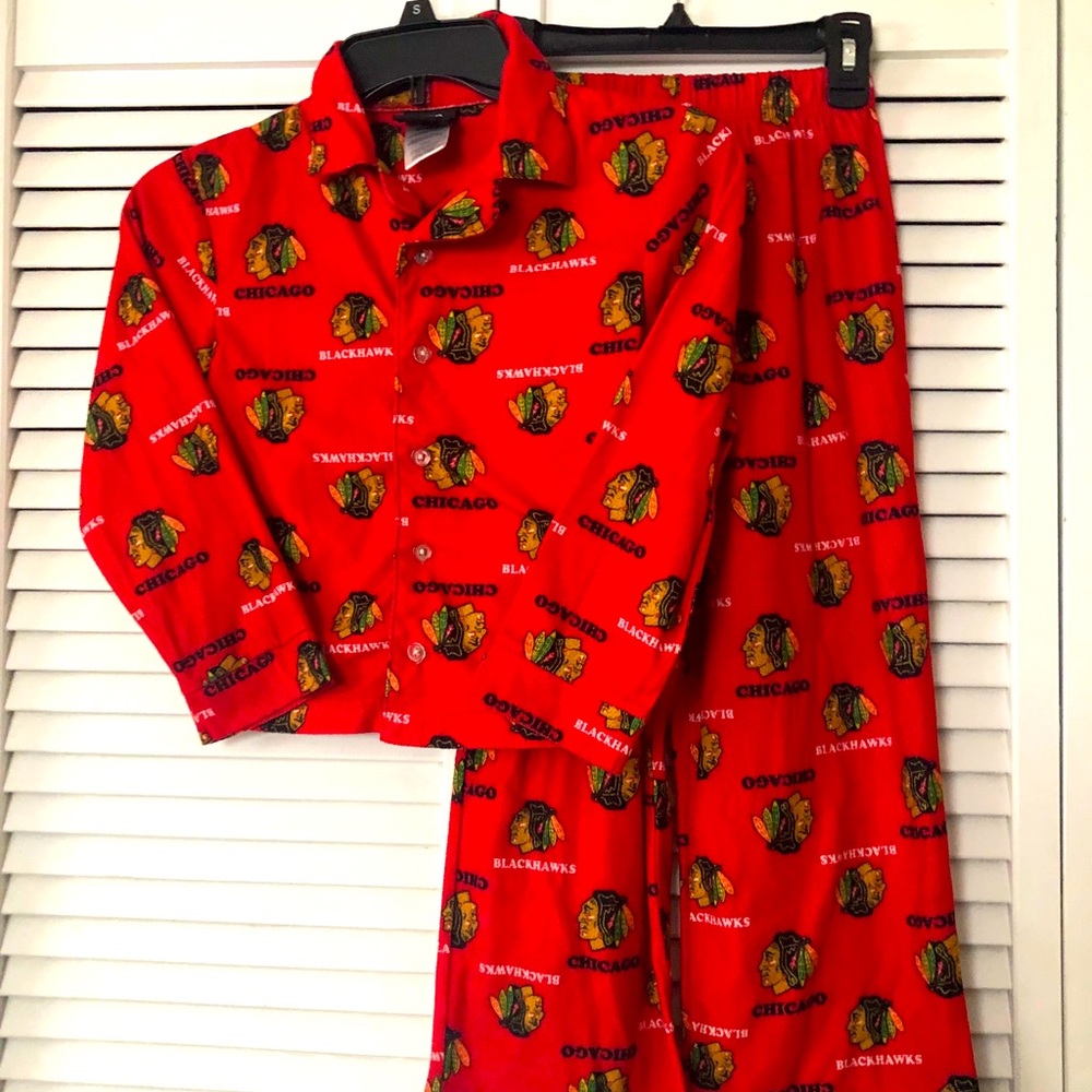 Blackhawks pajamas